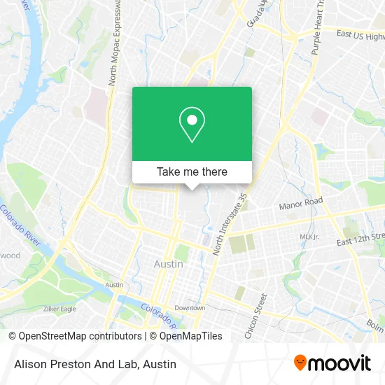 Alison Preston And Lab map