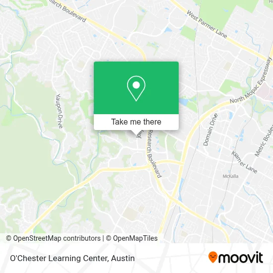 O'Chester Learning Center map