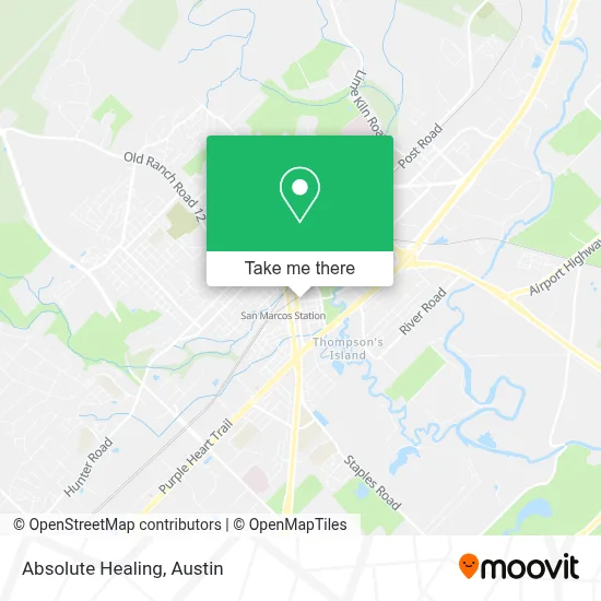 Absolute Healing map
