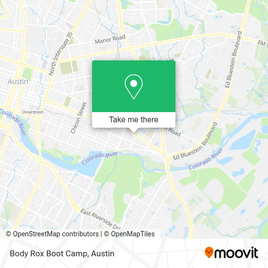 Body Rox Boot Camp map