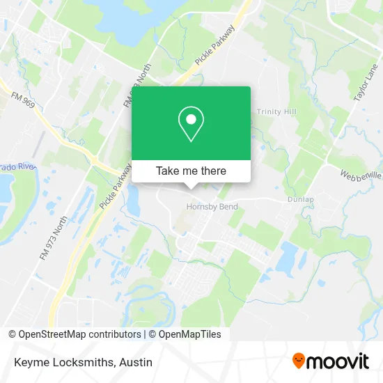 Keyme Locksmiths map