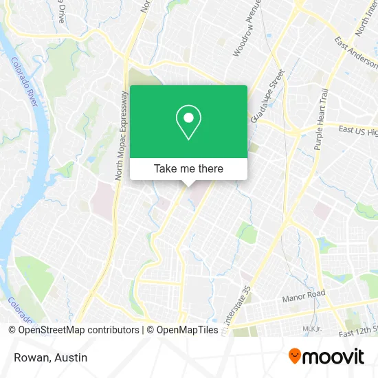 Rowan map