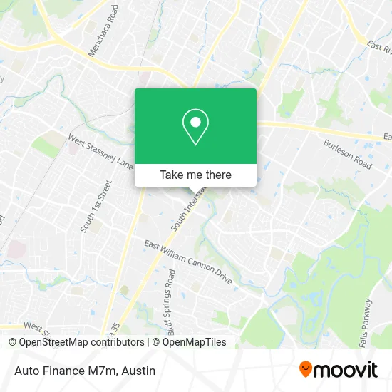 Auto Finance M7m map