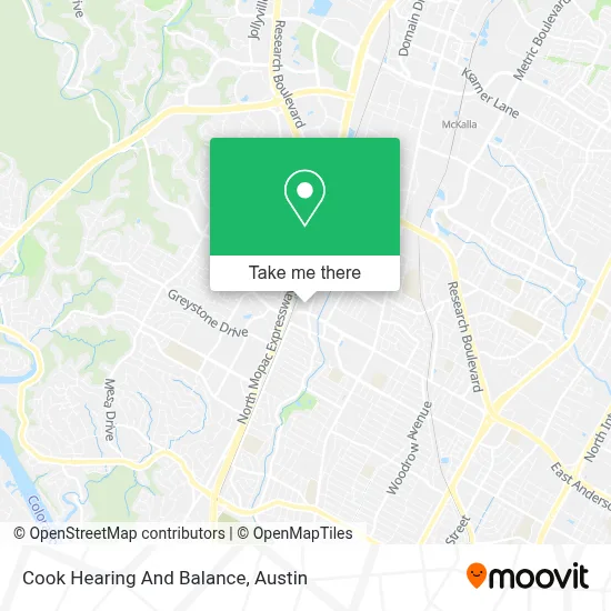 Cook Hearing And Balance map