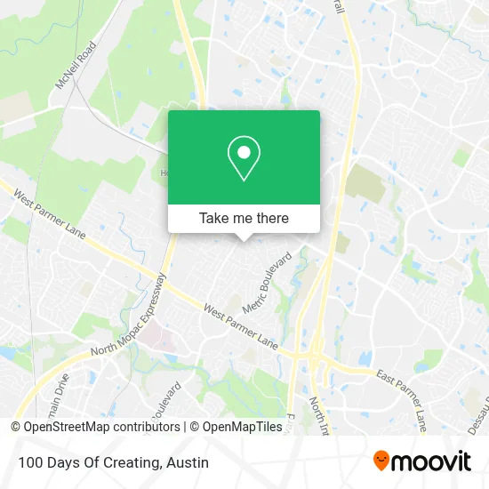 100 Days Of Creating map