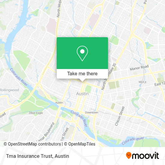 Tma Insurance Trust map