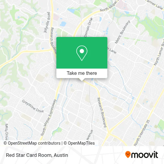 Red Star Card Room map