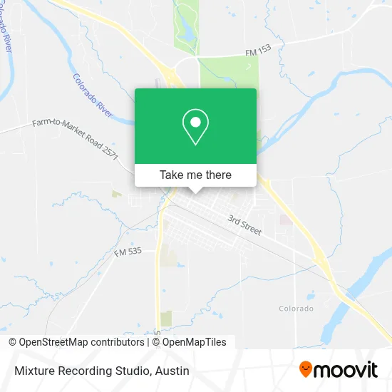 Mixture Recording Studio map