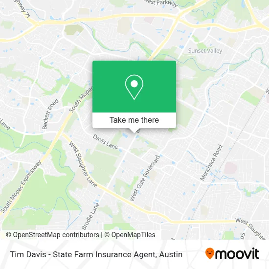 Tim Davis - State Farm Insurance Agent map