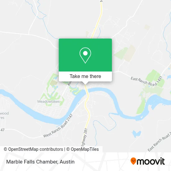 Marble Falls Chamber map