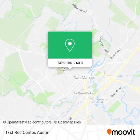 Txst Rec Center map