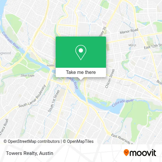 Towers Realty map