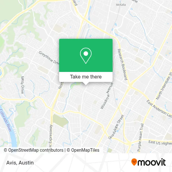 Avis map