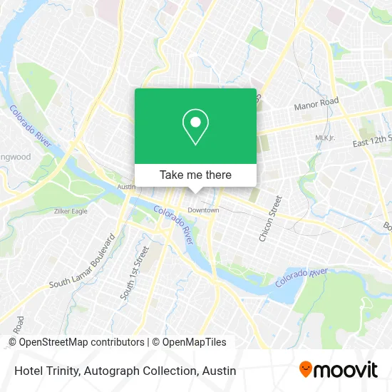 Hotel Trinity, Autograph Collection map