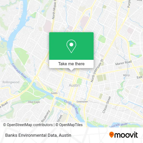Banks Environmental Data map