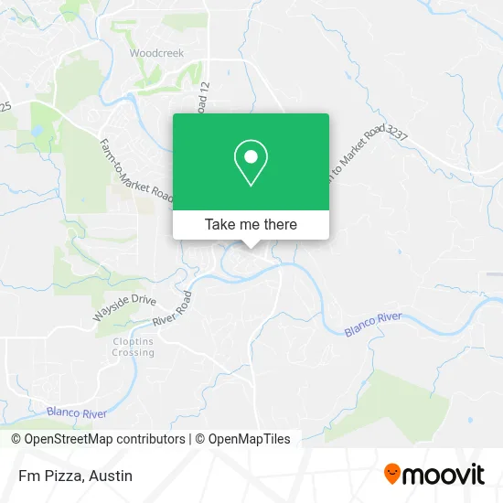 Fm Pizza map