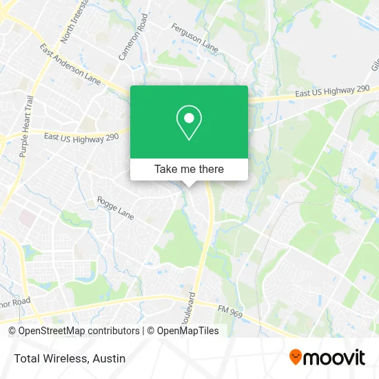 Total Wireless map