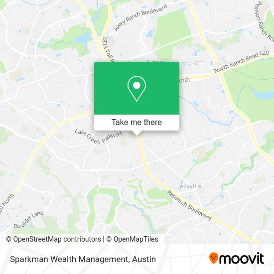Sparkman Wealth Management map