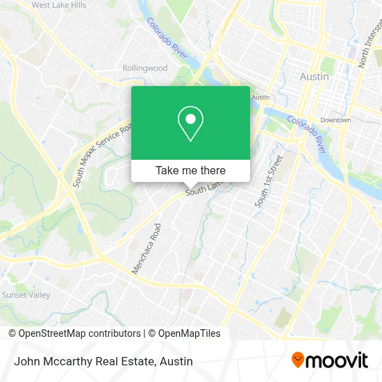 John Mccarthy Real Estate map