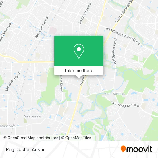 Rug Doctor map
