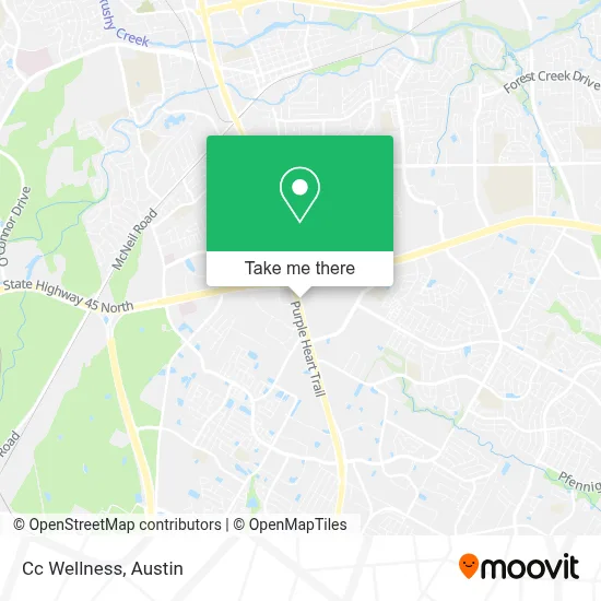Cc Wellness map