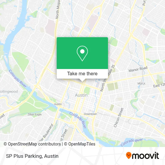 SP Plus Parking map