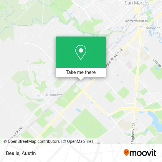 Bealls map