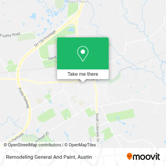 Remodeling General And Paint map