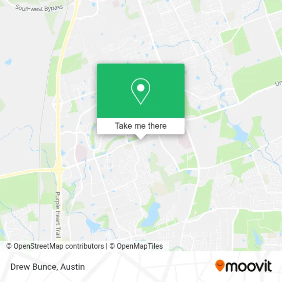 Drew Bunce map