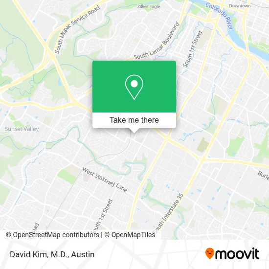 David Kim, M.D. map