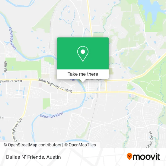 Dallas N' Friends map