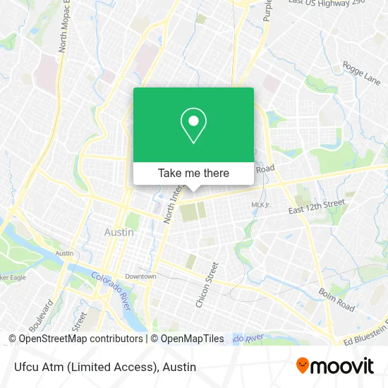 Ufcu Atm (Limited Access) map