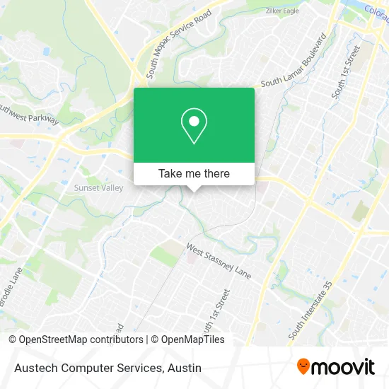 Austech Computer Services map