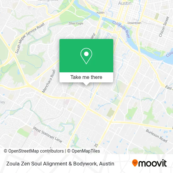 Zoula Zen Soul Alignment & Bodywork map