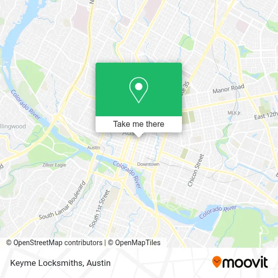 Keyme Locksmiths map