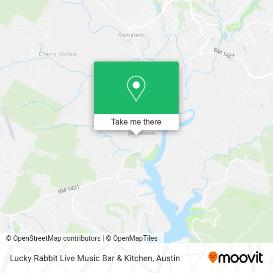 Lucky Rabbit Live Music Bar & Kitchen map
