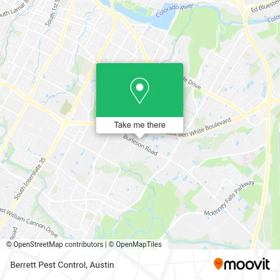 Berrett Pest Control map