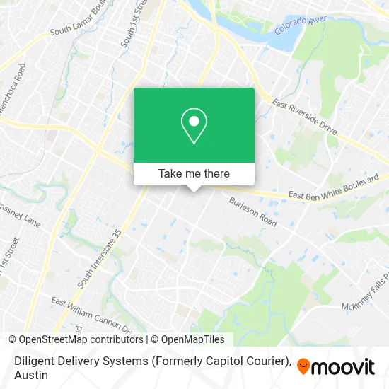 Diligent Delivery Systems (Formerly Capitol Courier) map