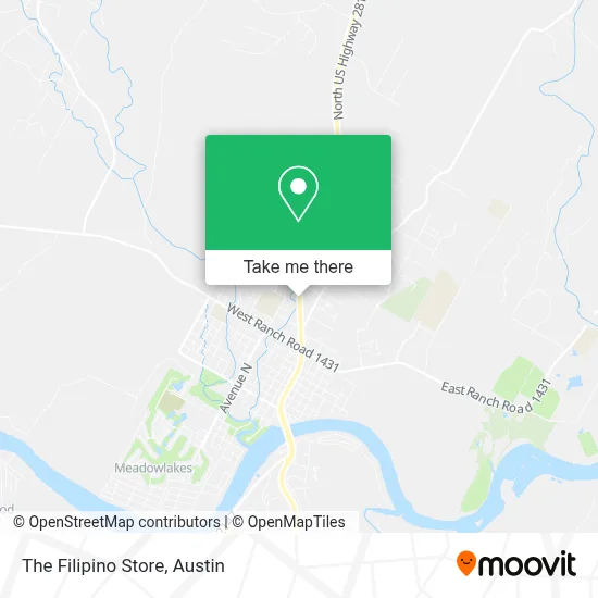 The Filipino Store map