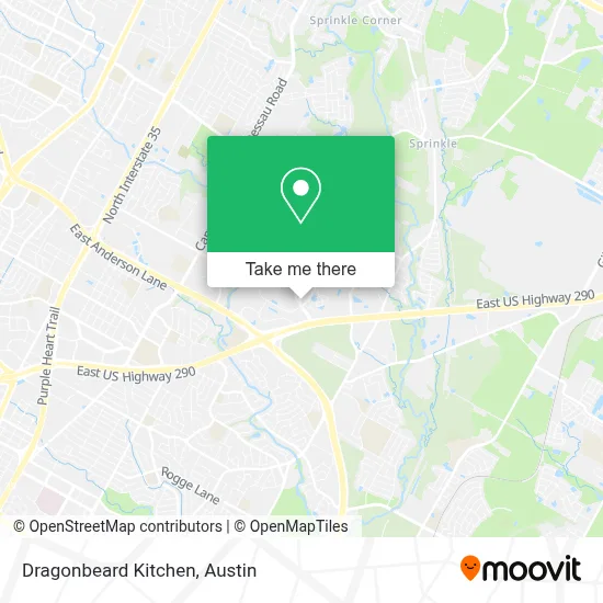Dragonbeard Kitchen map