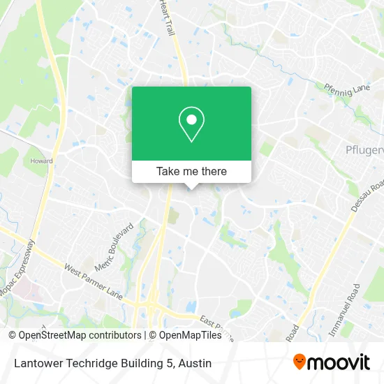 Lantower Techridge Building 5 map