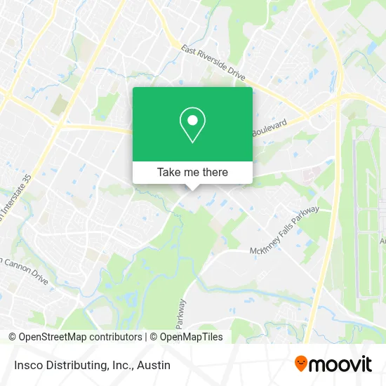 Insco Distributing, Inc. map