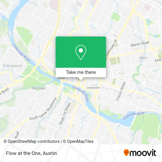 Flow at the One map