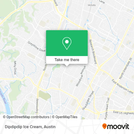 Dipdipdip Ice Cream map