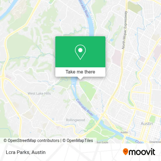 Lcra Parks map