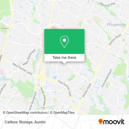 Callbox Storage map
