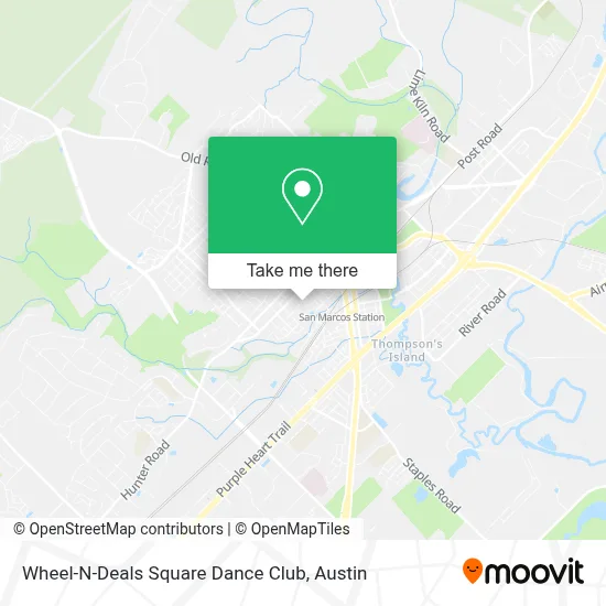 Wheel-N-Deals Square Dance Club map
