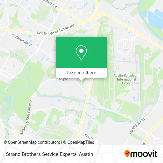 Mapa de Strand Brothers Service Experts