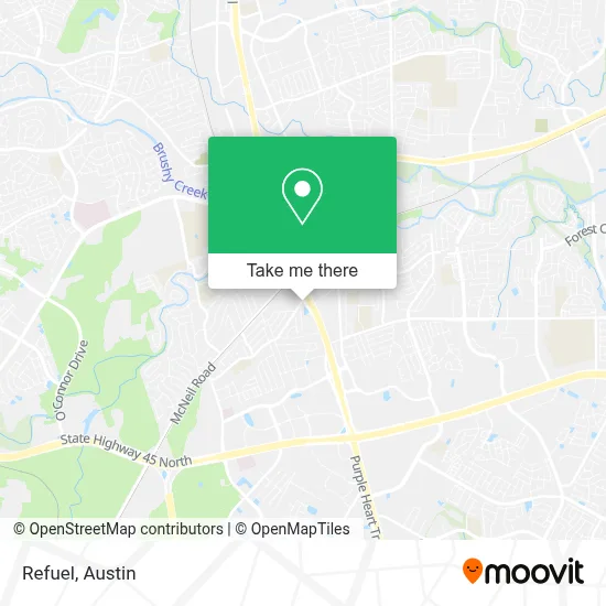 Refuel map