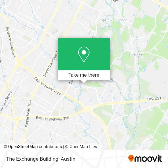 The Exchange Building map